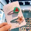 Akcesoria do włosów Korea Projekt Handmade Cute Clip Dla Dzieci Piękne Kwiat Kwiat Hairpin Side Bangs Barrettes Fashion Moda