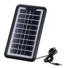 Solar Panel Power System USB Charger Generator + Headlamp +3 LED Bulb Light - Without remote control