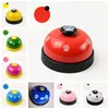 Dog Ring Bell obedience Paw Pet Dogs Training Pets Intelligence Toys Black Red Drop Ship ZWL195