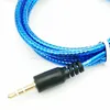 Audio Cable Jack 3.5 MM Male To Male 1M Braided Weaving Audio Line Aux Cord For Car Headphone Speaker Wire Cord Line