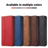 Magnetic Flip Leather Case for Samsung A72 A52 Note20 Ultra Note10 Pro M60S M80S Multi-functional Multiple Card Slots Wallet Clutch Bracket Business Phone Cover New