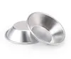 7CM Oeuf Tartes Moule Réutilisable Rond En Alliage D'aluminium Moules pour Cuisson À La Vapeur Gâteaux De Riz Tartelettes Custard Étain Gâteau Outils De Cuisson