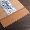 천연 대나무 테이블 러너 수제 빈티지 티 컵 매트 플로티 한 일본 깃발 홈 카페 식당 장식 코스터 2106282579