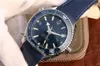 OMF Cal.8500 A8500 Automatic Mens Watch 45mm Keramiska Bezel Blue Renning Gummi Rem Klockor 232.92.46.21.03.001 (Svart Balanshjul) 2021 Super Edition Puretime OM13