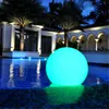 Luces LED de jardín con Control remoto para exteriores, bola de iluminación, lámpara de césped brillante, recargable, para piscina, fiesta de boda, decoración de vacaciones