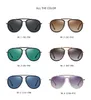 Classic Vintage TRIPP Style Polarized Aviation Sunglasses With Hood Brand Design Sun Glasses5190236