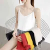 Top Female Sexy Sleevels Camis Tank Top Kvinnor Blusas Mujer de Moda Verano Toppar för Kvinnor Tank Top Camisole Kläder D554 210426