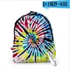 Tie Dye Plecaki Torby Szkolne 3D Oxford Wodoodporna Nauka Zabawki Kluczowe Akcesoria Do Chain Dzieci Nastolatek Chłopcy Dziewczęta Śliczny Mały Plecak CT12