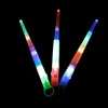 Halloween Party Decoratie Rave LED Light Finger Lamp Concert Telescopische Fluorescerende Stick Ring 50 Stks