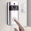 Vídeo porteiro de campainha visual inteligente V5 sem fio Wi-Fi monitoramento remoto em casa interfone visão noturna PIR Motion Detectio 2023