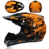 Motorcykelhjältar Vuxen professionell off -väg motobiker hjälm motocross racing smuts cykel capacete de moto casco för barnmotorcykel