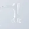 Clous de banger de quartz de fumée de petite taille entièrement soudés avec des joints givrés mâles femelles de 10 mm 14 mm 18 mm costume pour bangs d'eau en verre