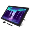 HUION KAMVAS 22 GRAPHIC Tablet Monitor Pen Display 21,5 tum Anti-glare skärm 120% s RGB Windows Mac och Android-enhet