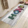 Kitchen Mat Entrance Doormat for Living Room Non-slip Bathroom Bedside Floor Home Decor Long Print Washable Modern Carpet