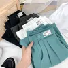 Solide Femmes Sarouel Grande Qualité Plus La Taille Sreetwear Coréen Treandy Lâche Casual Haute Couture 210915