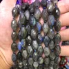 Natuurlijke faceted Brazilië It Barrel Space Beads, Cilinder Spacer Stone Losse kraal voor DIY Sieraden Maken My210404