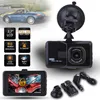 Real HD 1080P Car DVR Dashboard 3.0 "DVR Camera Recorder Video Recorder Dash Cam G-Sensor GPS Nowy samochód