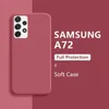 Telefon Kılıfları Samsung A72 A52 A12 A42 A21S A31 A51 A71 A50 S21 S20 FE Artı Samsung S21 için Ultra Sıvı Silikon Arka Kapak Kılıf