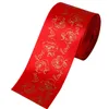 Färgglada inredning presentband 5 meter Polyester Satin Ribbon Love Lips Rose Love Printing Alla hjärtans dagband Anpassning lla7173