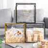 Chocolade Transparante Draagbare Doos Candy Cookie Snowflake Packing Gift Dozen voor Valentine 'Day Wedding Birthday