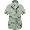 overhemd mannen tröjor män märke grå mens designer skjorta korta ärmar blus män tröja avslappnad camisetas hombre 210527