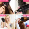 뜨거운 공기 브러시 Curlers Straighteners 3-in-1 헤어 드라이어 원 스텝 스타일 Volumizer 모든 헤어 스타일에 대한 음이온 스트레이트 닝 및 컬