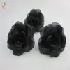 accesorios de flores negras