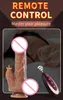 Nxy Dongs Dongs Cupidlover Realistico telecomando pene femminile vibratore con vibratore della lingua giocattoli del sesso della donna 0106