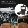 Accessoires automobiles Plug and Play lecteur de Code OBD2 affichage numérique universel outil de Diagnostic de voiture OBD 2 Scanner LP201