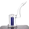 8inch Tallglass fumar colher tubulação com braço árvore perc filtro vidro tabaco erva seca tubulação de água bong