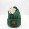 Moda boné de inverno masculino designer gorro gorro feminino cor sólida gorro de malha respirável bonés casuais