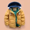 2021秋冬の新しい子供服削除された男の子のダウンジャケット韓国の子供たちのダウンジャケットファッション幼児のコートH0909
