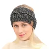 CC Hairband Home Assasty Accessessy красочный вязаный вязаный крючок растягивать