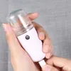 Spruzzatore idratante portatile Apparato spray di bellezza Umidificatore Ricaricabile Nano Apparato freddo con confezione