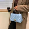 Торговые сумки Мода Цепь Crossbody Для Женщин Дизайнер Декэдж Сумка New Средства сплошных PU Кожаные Дамы Tote 220315