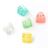 Big Colorful Acrylic Resin Ring Female Korean Color Personality Fashion Niche Design Ring Jewelry Wholesale