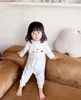 Bébé nouveau-né fille roberie vêtements de luxe à manches longues pour bébé à manches longues pour enfants