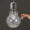 Individual nórdico Big Bulb LED Glass Pinging Lights