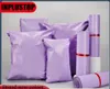 50Pcs PinkPurple Courier Mailer Bags Poly Package Самозапечатывающаяся почтовая экспресс-сумка Конверт Упаковка для подарочной упаковки