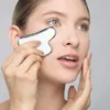 Aço inoxidável Gua Sha Tool Facial Board Rasping Massagem Forma de Coração Ferramentas de Skincare Massager para Face Levantando e apertando os olhos do corpo do corpo pescoço