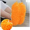 10 pcs chenille poeira mop slippers pé meias mop caps multi-função chão limpeza preguiçoso sapato capas de poeira limpador 211215