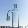 Glazen bong rechte percolator waterpijp kam schijf perc 3 kamers met plastic keck clip as catcher koepel douchekop 18mm vrouwelijke gezamenlijke bongs met kom