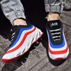 Multicolor Mannen Ademend Running Schoenen Rood Zwart Grijs Khaki Mens Trainer Atletische Sport Sneaker Maat 39-44 Acht