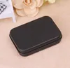 Rectangle Tin Box Black Metal Container Tins Case Candy Jewelry Playing Card Storage Boxes Gift Packaging SN5531