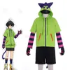 Anime SK8 the Infinity Miya Chinen Cosplay Costume Zipper Hoodie Jacket SK 8 Suits Unisex Tops Coat Shorts Tail Socks C103M111 Y0913