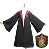 Magic School Uniform For Unisex Robe Cloak Capuche Wizard Witch School Scarf Wizard Cap Girls Children Adult Halloween Costume Y0827