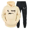 Autumn Winter Brand Two Pieces Sets Thick Hoodies Tracksuit Men/women Sportswear Gyms Fitness Training Hoodies Sweatshirts