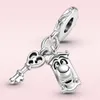 New 925 Sterling Silver Alice Dangle charm tea party bead Mad Hatter charm Fit Luxury Bracelet women jewelry gift