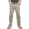 City Military Tactical Pants Men SWAT Combat Army Trousers Male Casual Many Pockets Stretch Cotton Cargo Men's