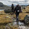 Homelos para passeios de caminhada nórdica camping caminhadas ultraleve ajustável telescópico alpenstock trekking pólo chegada 220104